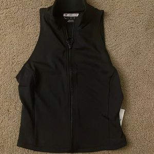 Cute sexy zip up vest